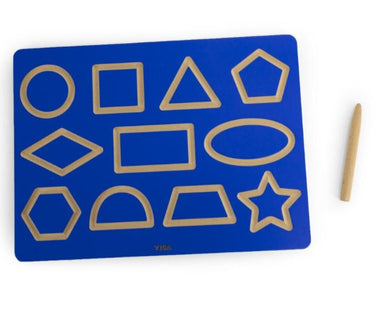 Viga Toys - Tracing Board Shapes
